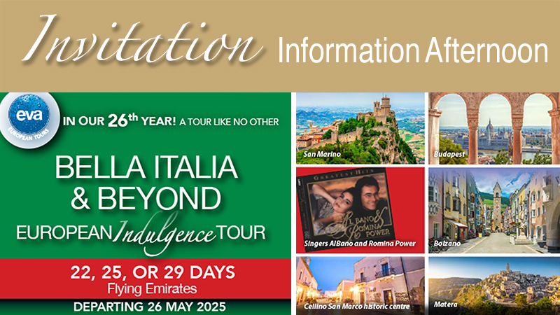 INVITATION -Eva-European-Indulgence-Tour-2025