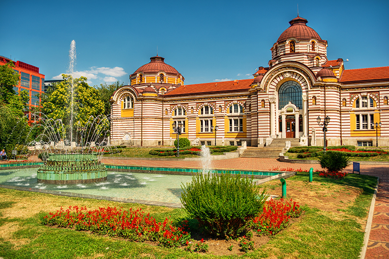 Central Mineral Baths, Sofia, Bulgaria Central Mineral Baths, Sofia, Bulgaria