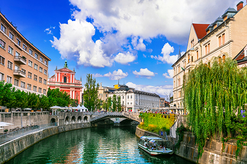 Ljubljana Slovenia Center