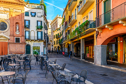 Piazza dei Signori in Padua